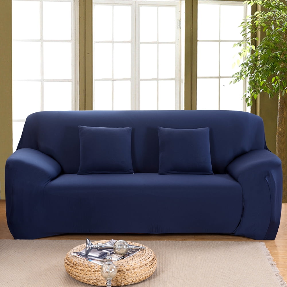 NEWEEN Sofa Cover Slipcover Stretch Elastic 1/2/3/4 Seater Chair Loveseat Sofa Couch Furniture Protector Fit, Sofa Slipcover