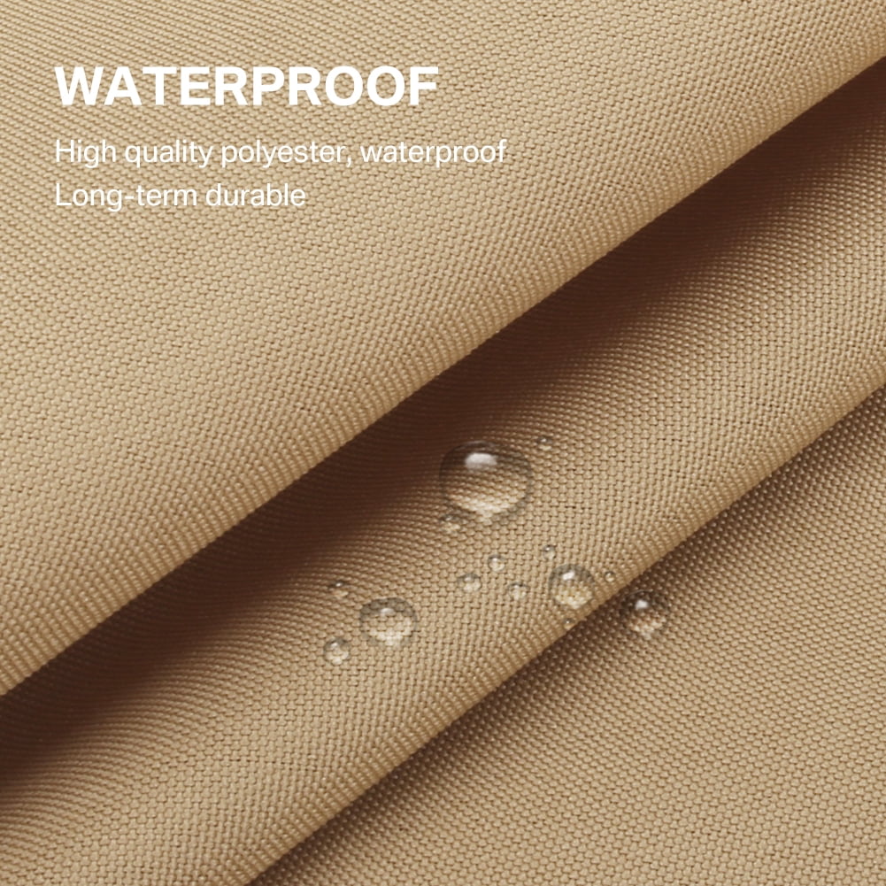 Sun Shade Sail Triangle Waterproof 6.5/10/12/16FT Outdoor Garden Patio Party Sunscreen Awing Triangle Canopy 98% UV Block with Free Rope