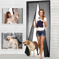 NEWEEN Magnetic Screen Door - The Original Self-Closing, Pet Friendly Walk Through Door Screen Magnetic Closure (38 x 82 inch) - Retractable Screen Door Mesh Keeps Bugs Out - Magnet Screen Door