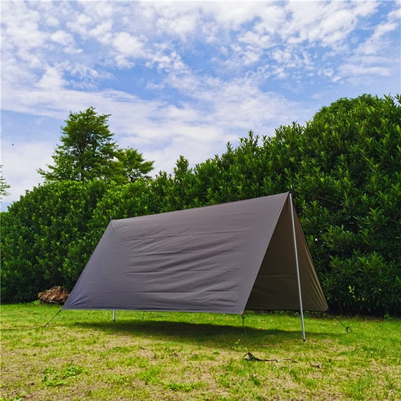 NEWEEN Tent Poles Telescoping Tarp Poles 81 inches Aluminum Tent Pole for Tarp Easy Adjustable Camping Tarp Poles,Set of 2 for Camping Hiking Christmas Gifts(4 Sections&Black)