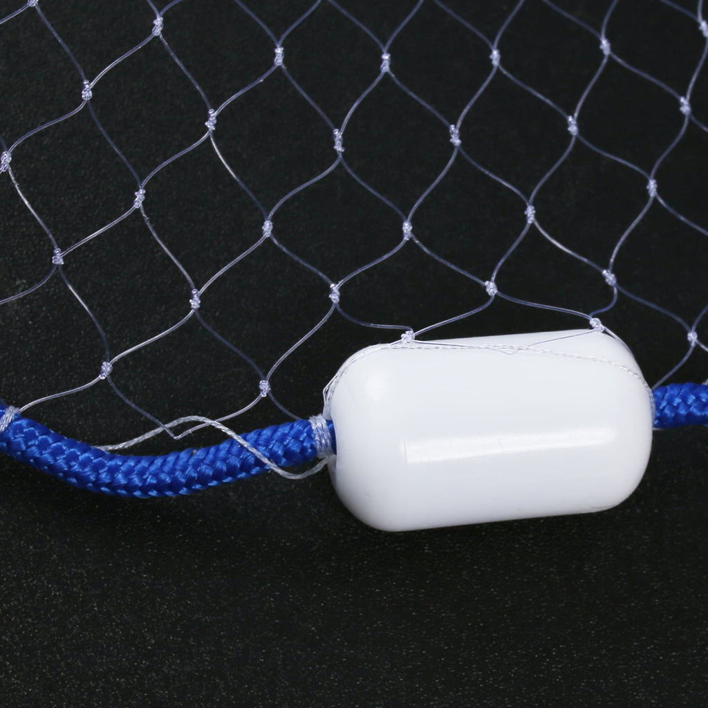 NEWEEN Cast Net 3ft-8ft Radius 3/8" Mesh for Freshwater and Saltwater Bait Fish Upgraded Material Plastic Coated Steel Sinkers Throw Style