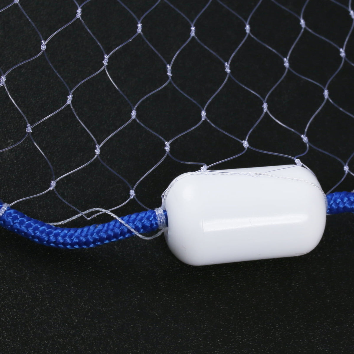 NEWEEN Cast Net 3ft-8ft Radius 3/8" Mesh for Freshwater and Saltwater Bait Fish Upgraded Material Plastic Coated Steel Sinkers Throw Style