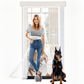 NEWEEN Magnetic Screen Door - 38 Inch x 83 Inch Mesh Door Screen with Magnets, Door Net Fits Door Size 36 inch x 82 inch Hands Free Mesh Partition Keeps Bugs Out