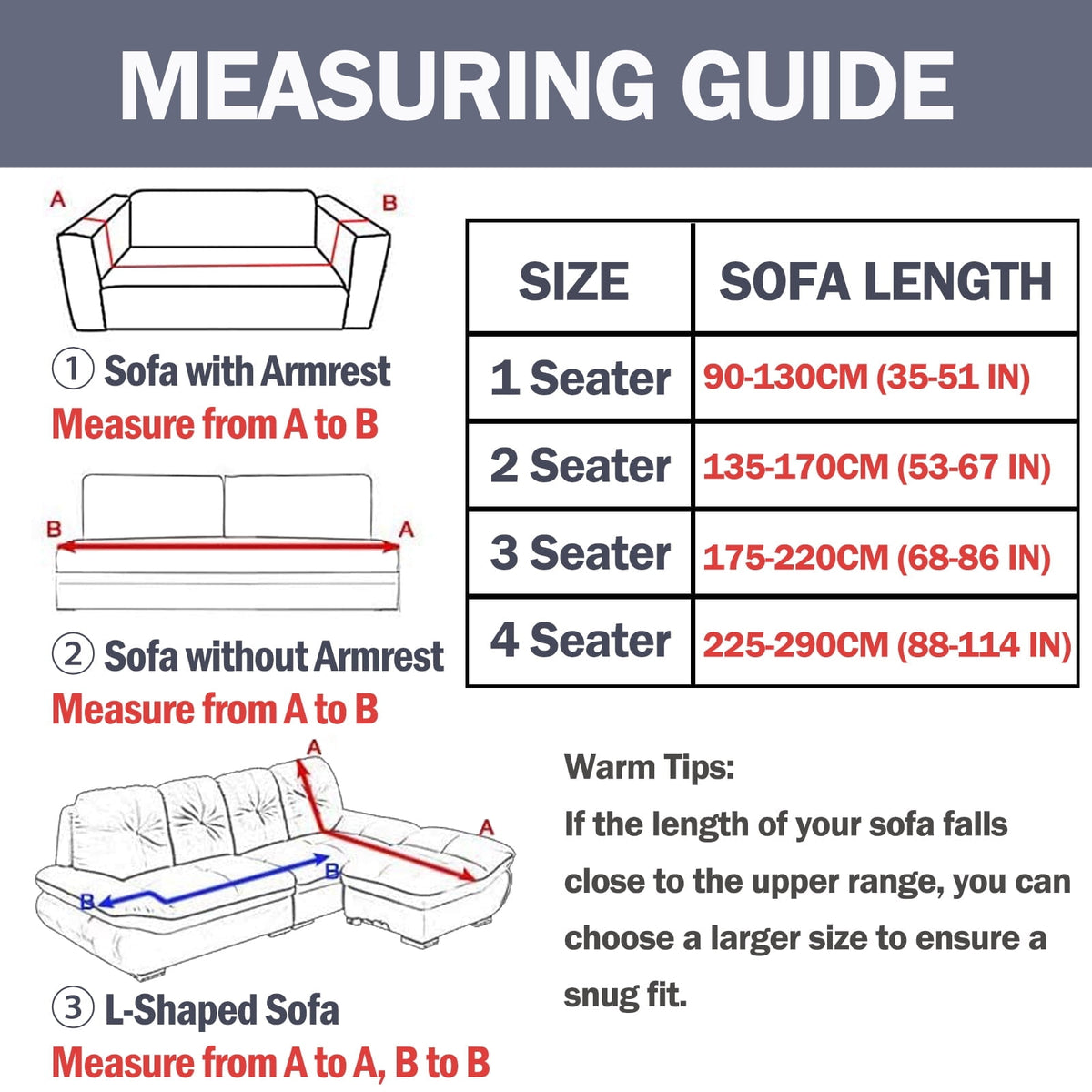 NEWEEN Sofa Cover High Stretch Elastic Fabric 1 2 3 Seater Sofa Slipcover Chair Loveseat Couch Cover Polyester Spandex Furniture Protector Cover with 1 Pillowcase (3 Seater, Checkerboard)