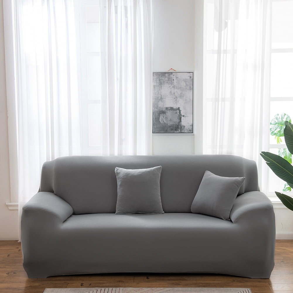 NEWEEN Sofa Cover Slipcover Stretch Elastic 1/2/3/4 Seater Chair Loveseat Sofa Couch Furniture Protector Fit, Sofa Slipcover
