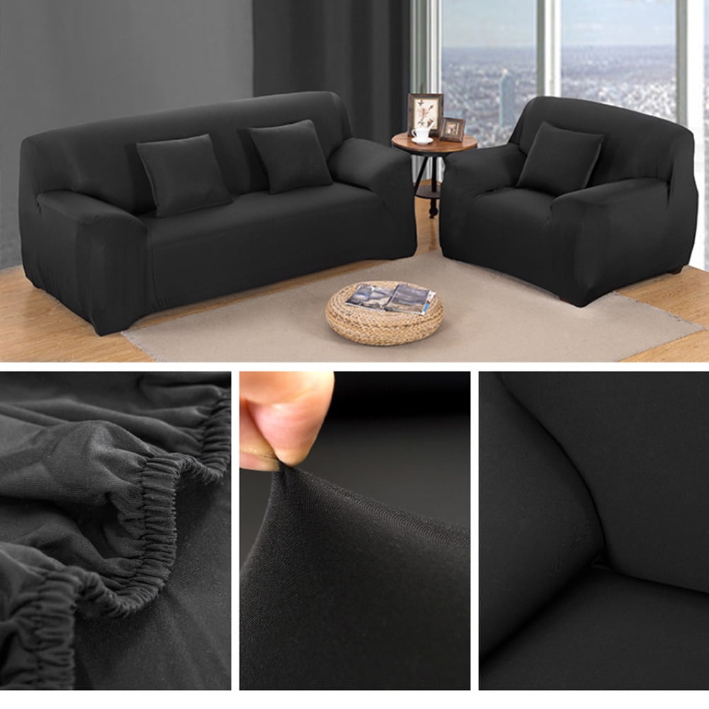 NEWEEN Sofa Cover Slipcover Stretch Elastic 1/2/3/4 Seater Chair Loveseat Sofa Couch Furniture Protector Fit, Sofa Slipcover